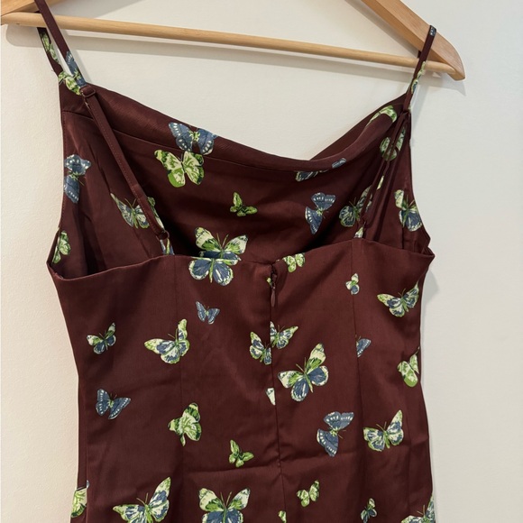 BUTTERFLY SLIP DRESS - Urban Outfitters slip dress - Picture 4 of 5
